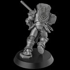 Image of the set of Victrix Legion - Captain Titus - by Seaside Crow