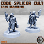 Image of the set of Code Splicer Cult - x11 Cultist Expansion 1 - by Seaside Crow
