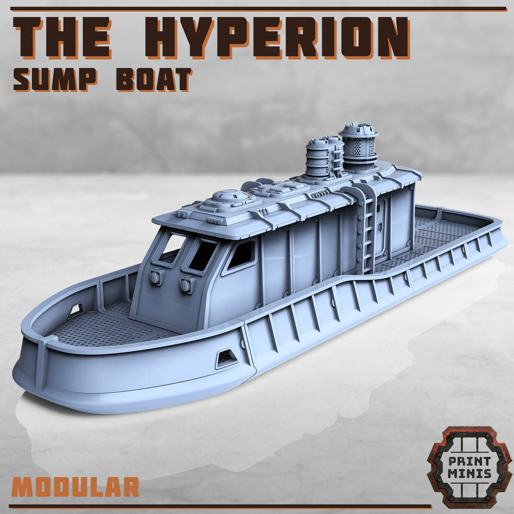 Image of the set of Stack City - Sump Boat (modular!) - by Seaside Crow