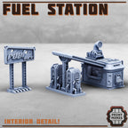 Image of the set of Stack City - Fuel Station - by Seaside Crow