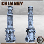 Image of the set of Risor District - Industrial Chimney - by Seaside Crow
