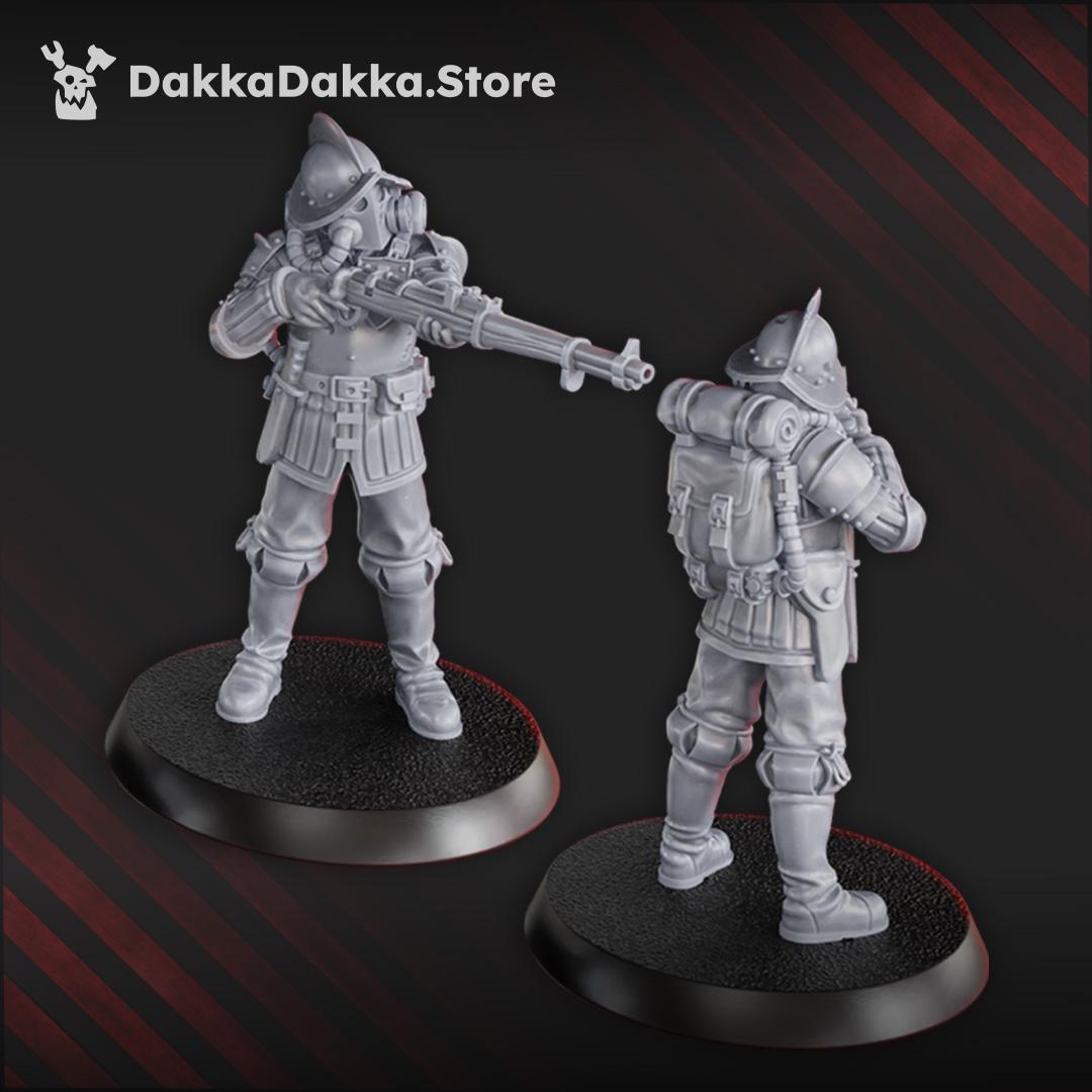 Pilgrims - Torquemada's Inquisition - 6x Conquistadors (Pre-Assembled)