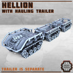 Image of the set of Kaledon Fortis - Hellion Hauling Vehicle - by Seaside Crow