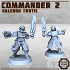 Image of the set of Kaledon Fortis - 1x Commander 2 - by Seaside Crow