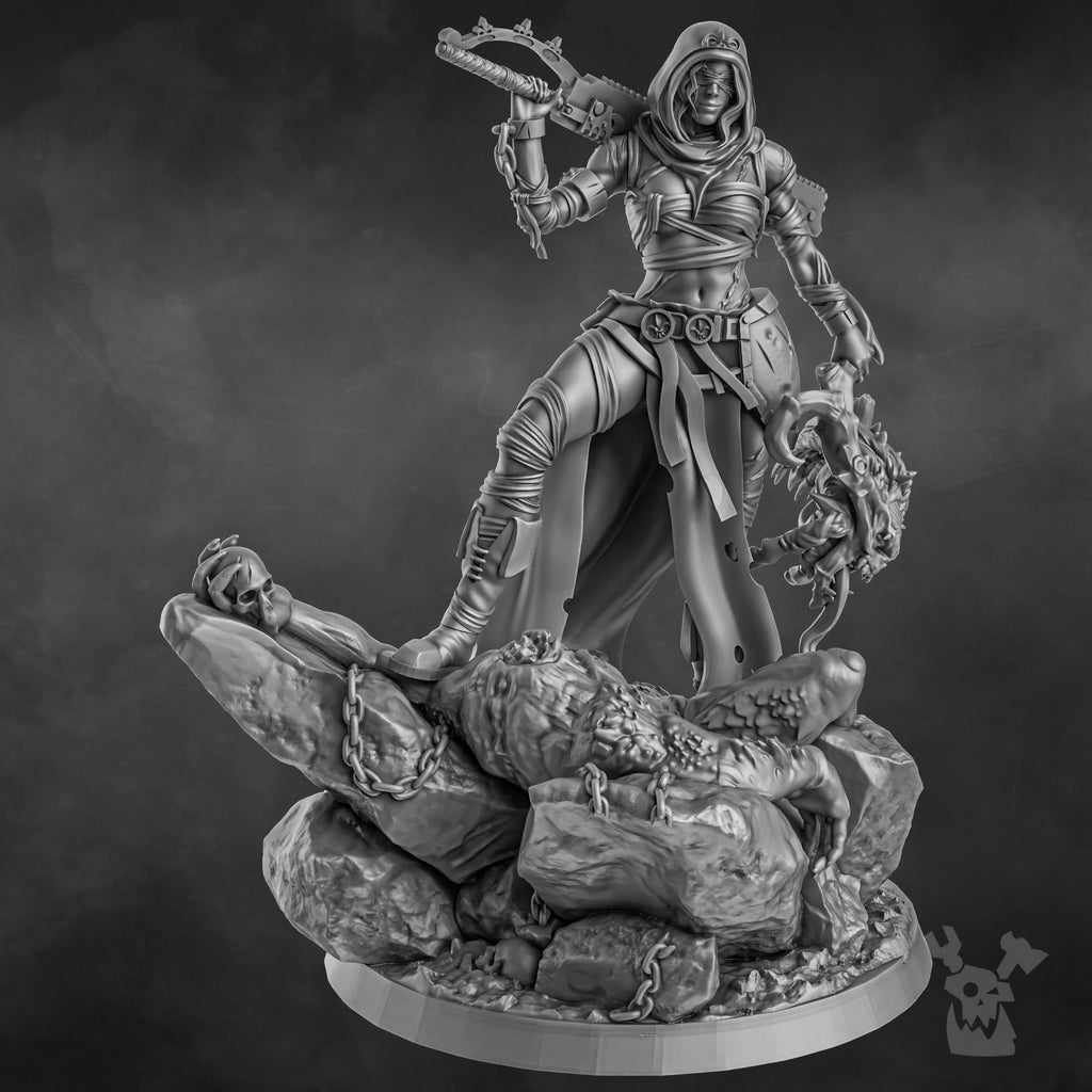Image of the set of Battle Sisters - Sister Executioner - by Seaside Crow