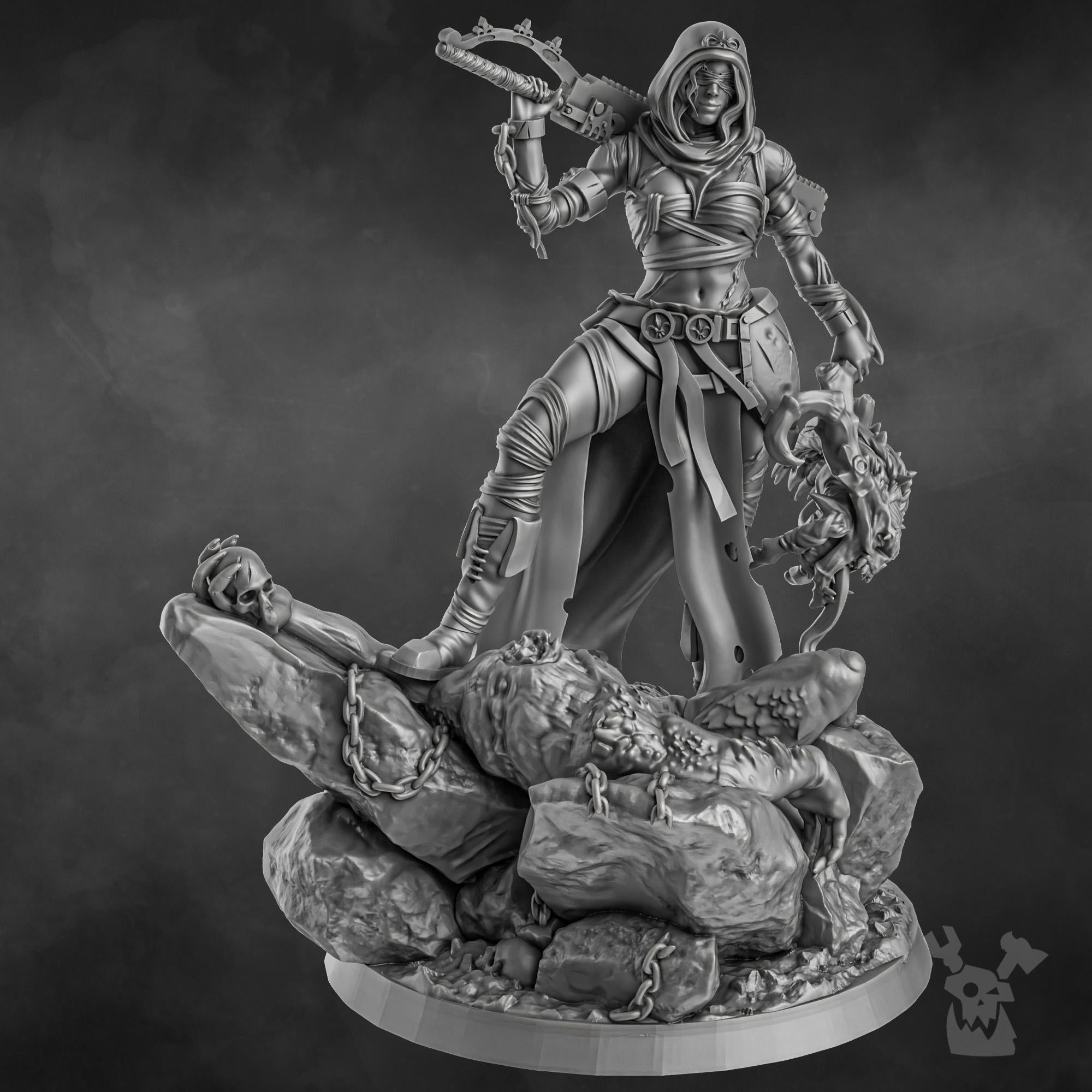 Image of the set of Battle Sisters - Sister Executioner - by Seaside Crow