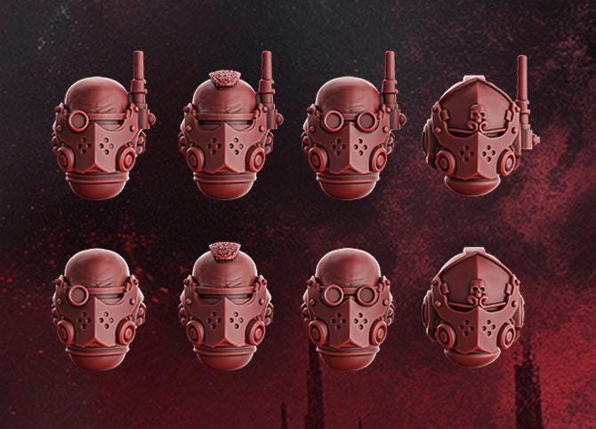 Crimson Wings - 5x Recon Heads