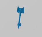Image of the set of Grimdark Bits - Marine Priest Scepter - by Seaside Crow
