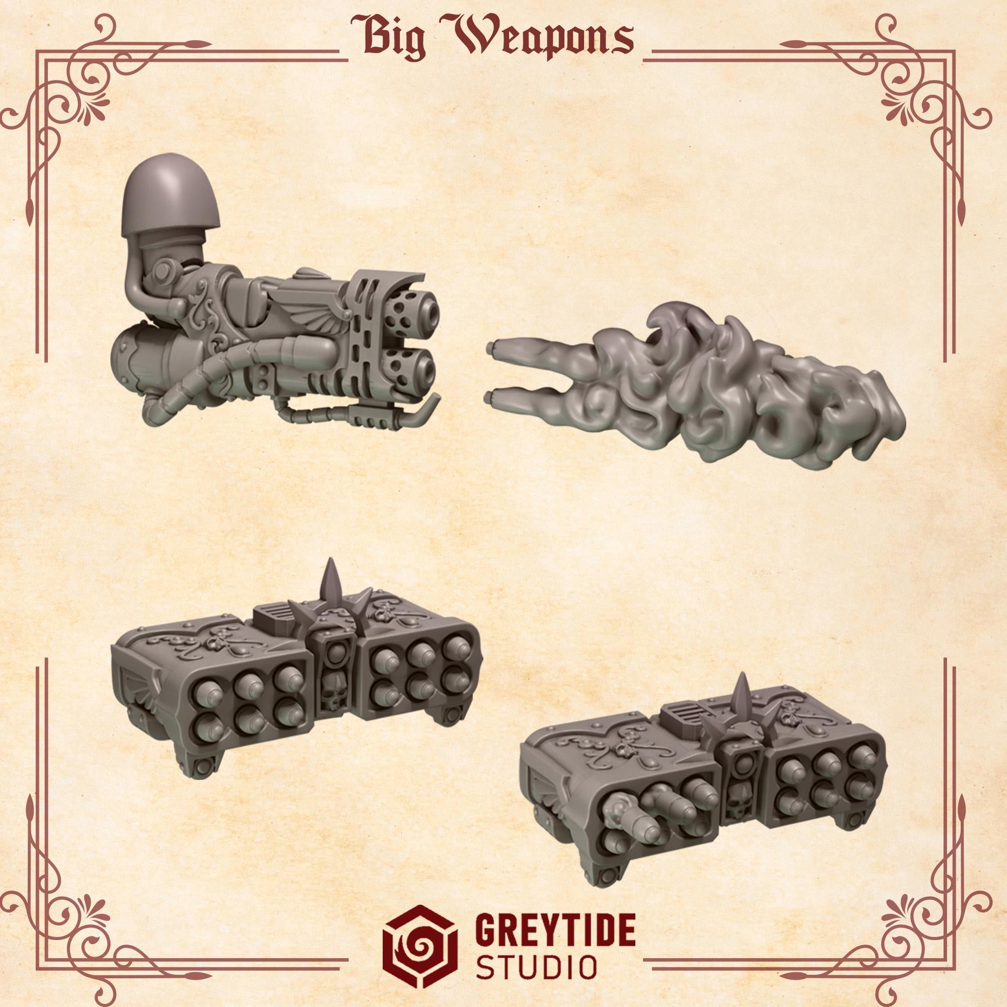 Crimson Lords - Destroyer Weapon Set