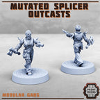 Image of the set of Stack City - 8x Mutated Splicer Outcasts - by Seaside Crow
