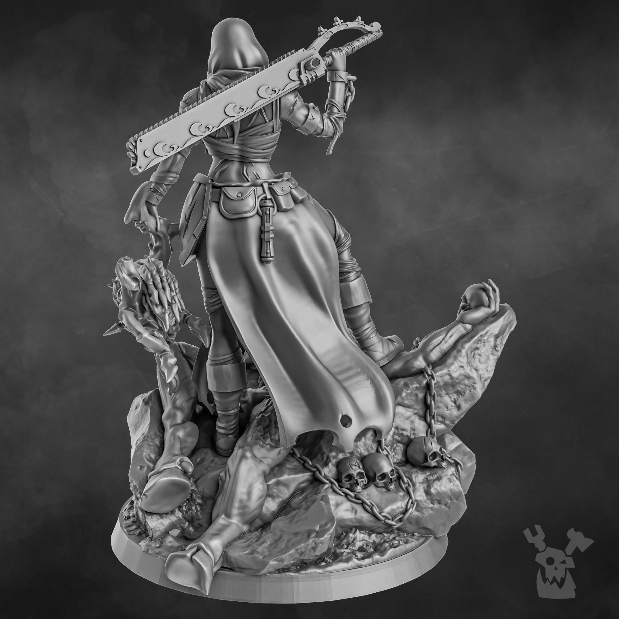 Image of the set of Battle Sisters - Sister Executioner - by Seaside Crow