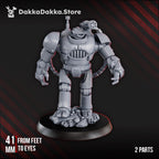 Image of the set of Machine Cult - QUANT-7 Robot - by Seaside Crow