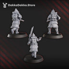 Image of the set of Torquemada's Inquisition - 3x Conquistador Heavy Support - by Seaside Crow