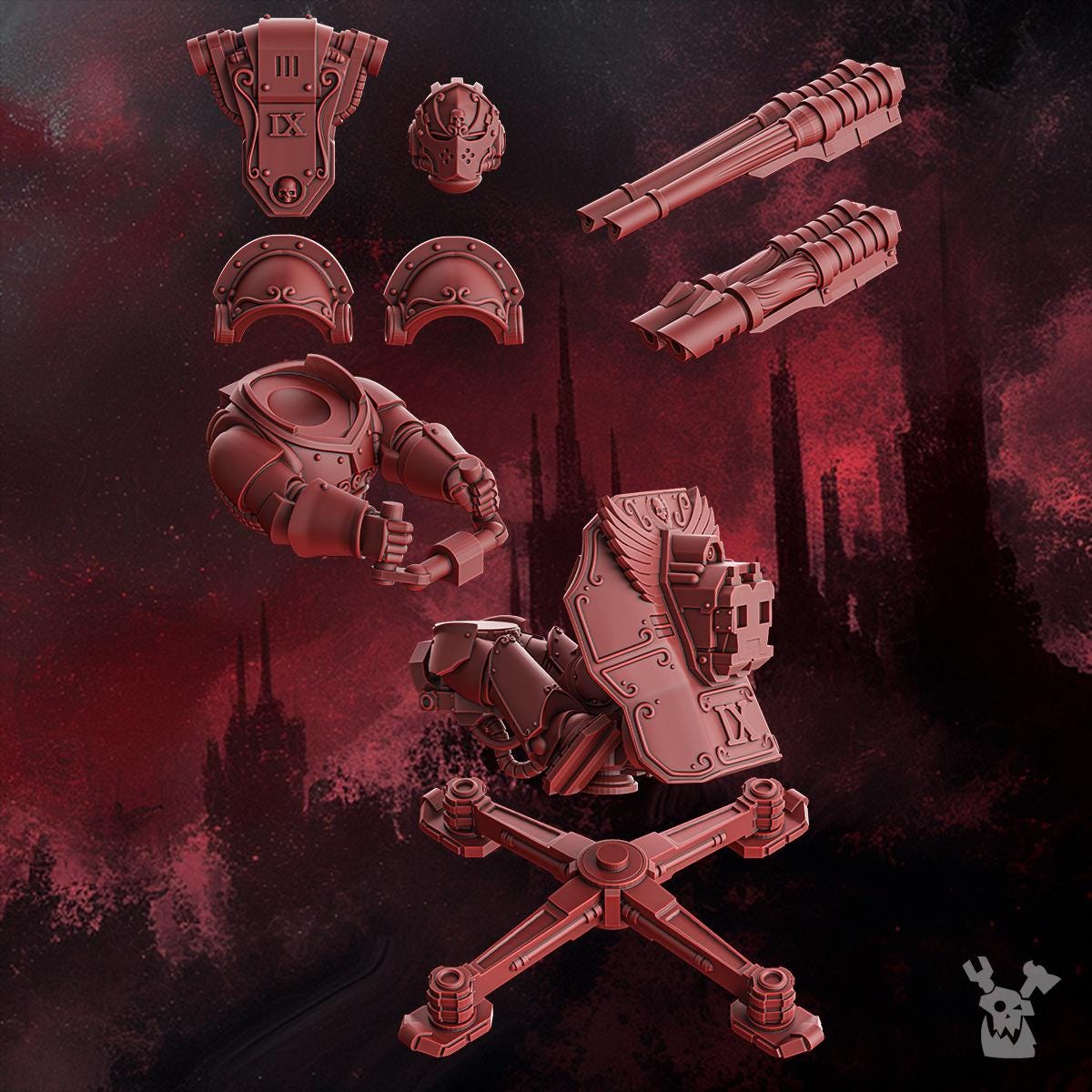 Crimson Wings - Support Turret