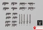 Image of the set of Indivisible Legion - 5x Indivisible Legion Dismember Weapons - by Seaside Crow