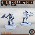 Image of the set of Wealth Guild - x10 Outcast Gang - by Seaside Crow