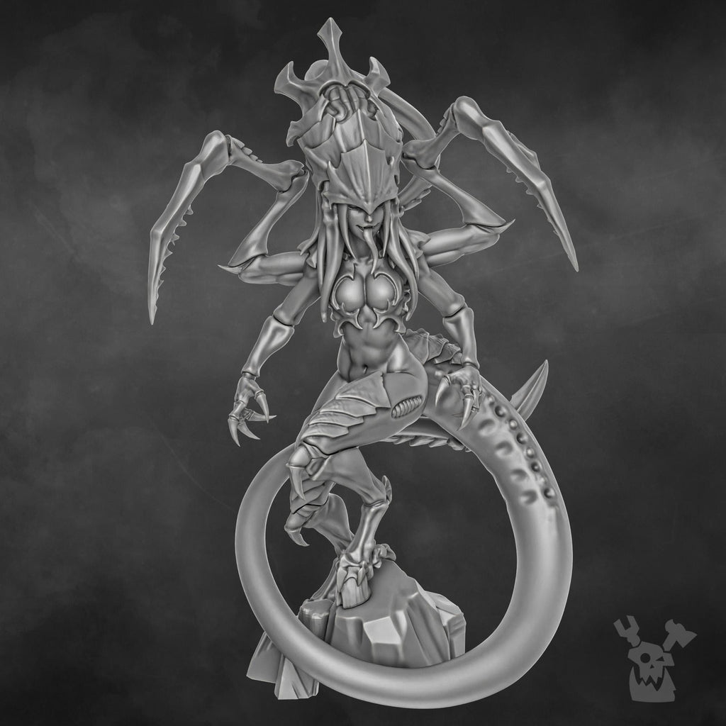 Image of the set of Bio-Monsters - The Hive Queen - by Seaside Crow