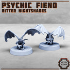 Image of the set of Bitter Nightshades - Bodyguard (& Psychic Fiend) - by Seaside Crow