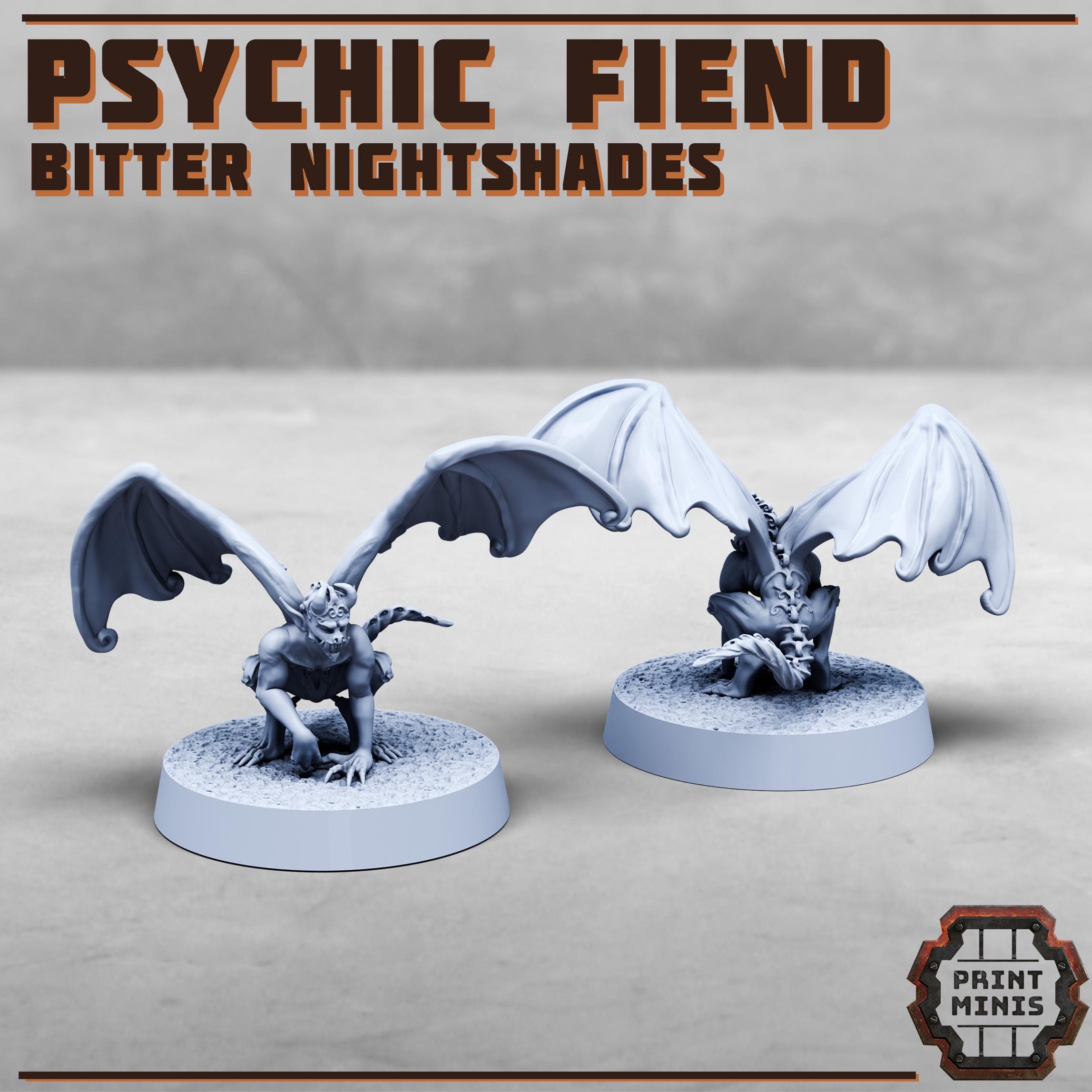 Bitter Nightshades - Bodyguard (& Psychic Fiend)