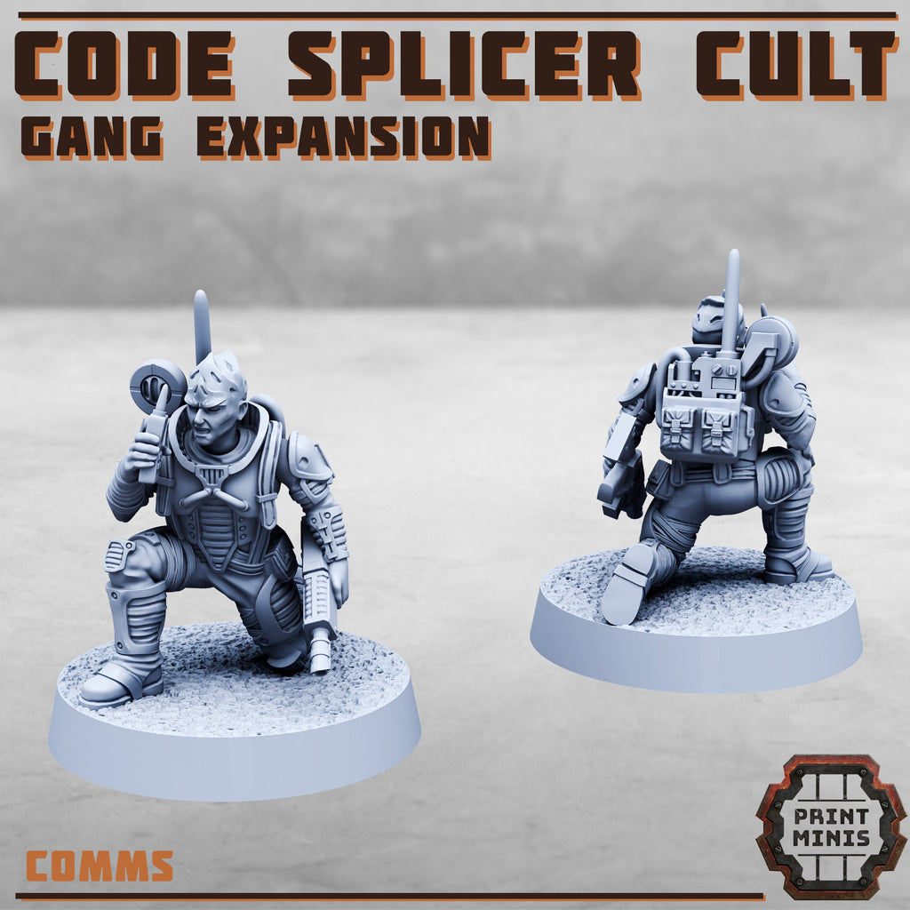 Image of the set of Code Splicer Cult - x11 Cultist Expansion 1 - by Seaside Crow
