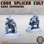 Image of the set of Code Splicer Cult - x11 Cultist Expansion 1 - by Seaside Crow