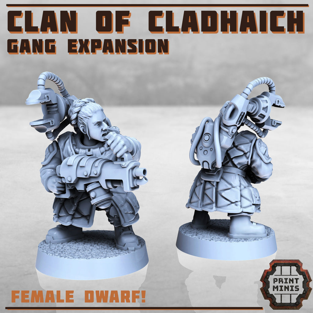 Image of the set of Clan of Cladhaich - x7 Mineral Gang Expansion - by Seaside Crow