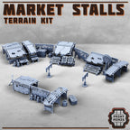 Image of the set of Stack City - Market Stalls - by Seaside Crow