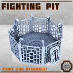 Image of the set of Stack City - Fighting Pit - by Seaside Crow