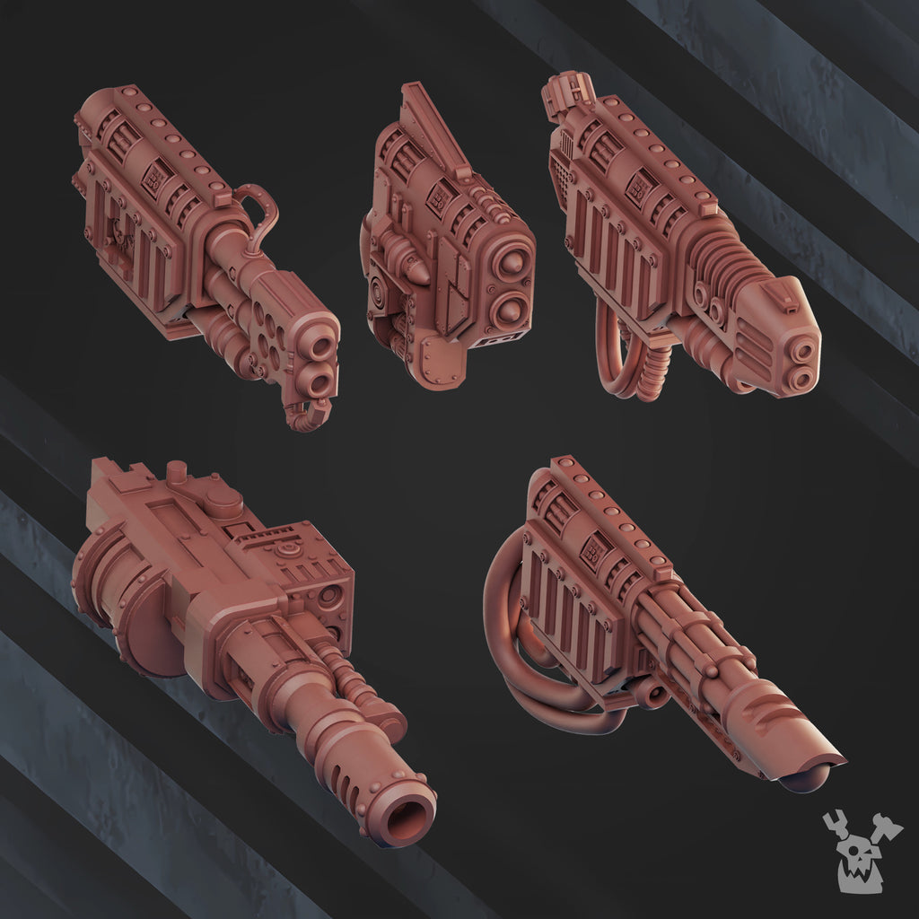 Image of the set of Imperial Guard - Heavy Stomper Mech PB-180 - by Seaside Crow