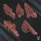 Image of the set of Imperial Guard - Heavy Stomper Mech PB-180 - by Seaside Crow