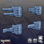 Image of the set of Killinator 9000 - Heavy Sci-Fi Assault Tank - by Seaside Crow