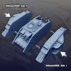 Image of the set of Killinator 9000 - Heavy Sci-Fi Assault Tank - by Seaside Crow