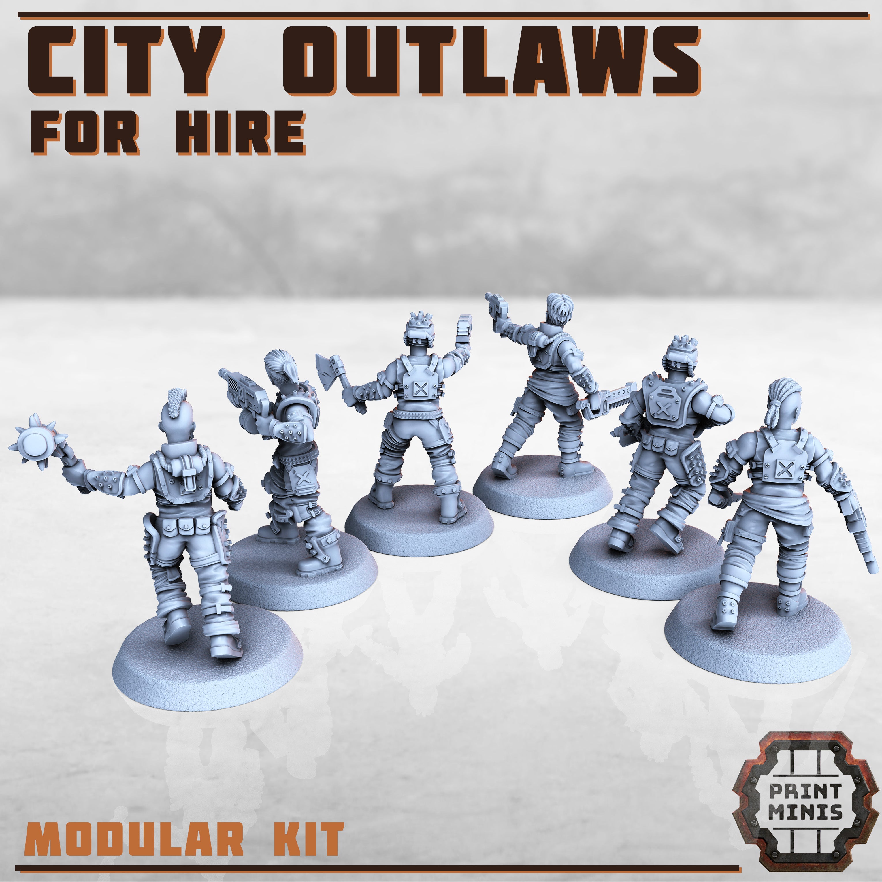 City Outlaws - 6x Gangers