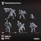 Image of the set of Bazooka Bruvvaz - by Seaside Crow