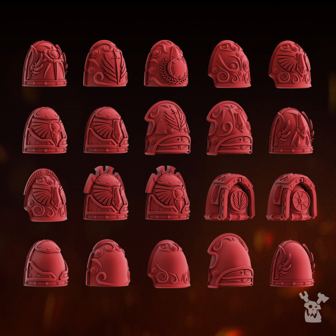 Celestial Blades - 5x Shoulder Pads